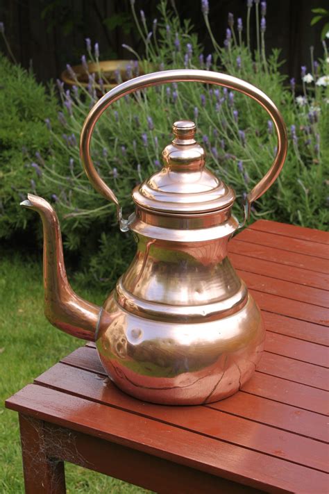 Antique copper coffee pot – China Rose Antiques