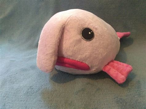 Blobfish plushie handmade kawaii blobby fish stuffed soft | Etsy