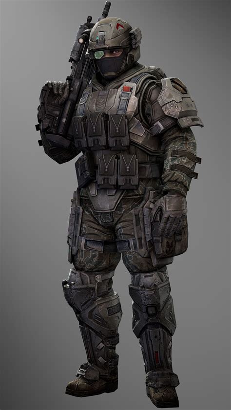 UNSC Sergeant Man by SuperNinjaNub The Master Chief, Halo Armor, Halo ...