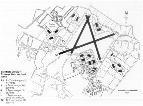 Airfield Map 1945