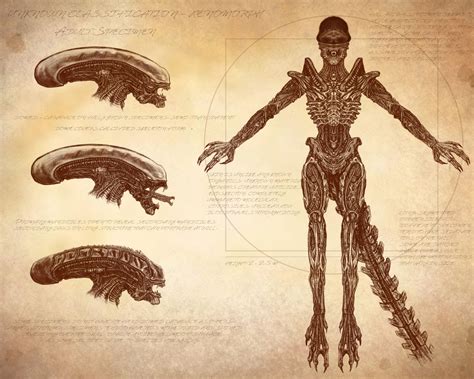 Xenomorph Anatomy, Eric Sanders | Xenomorph, Alien vs predator, Alien