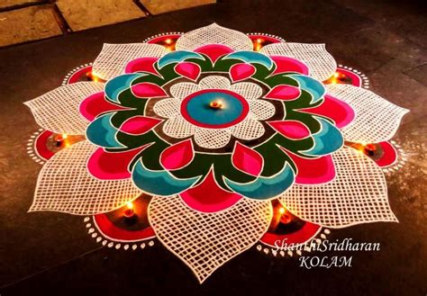 रंगोली डिज़ाइन फॉर दीपावली कम्पटीशन | Rangoli designs for competition ...