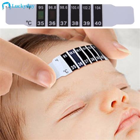 Forehead Baby Test Thermometer Fever Temperature Reusable Kids Care ...