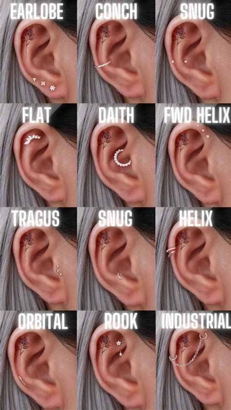 The ultimate guide to ear cartilage piercings – Artofit