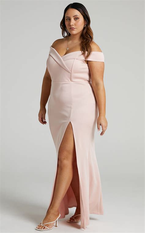 One For The Money Dress In Blush | Showpo