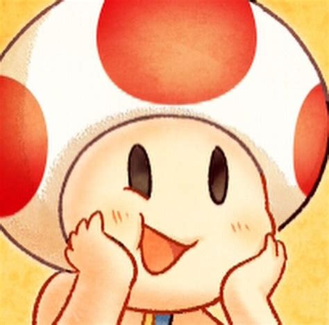 Cute Toad Mario Bros Fan Art