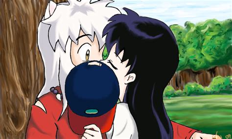 kagome kiss inuyasha by leakita on DeviantArt