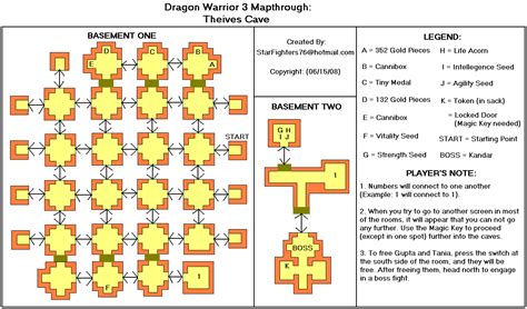 Dragon Warrior 1 Gbc Map