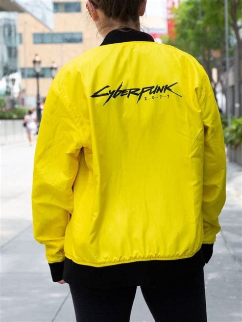 Cyberpunk 2077 Bomber Yellow Jacket - JacketsJunction