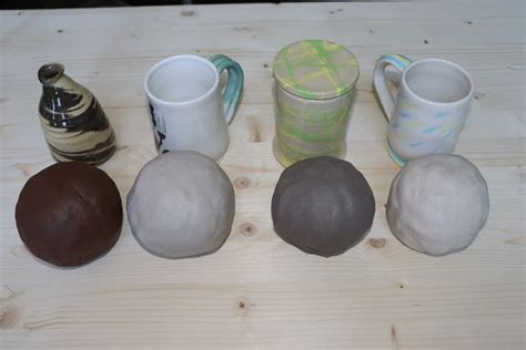 What Are the Four Types of Clay? - Pottery Crafters | Clay pinch pots ...