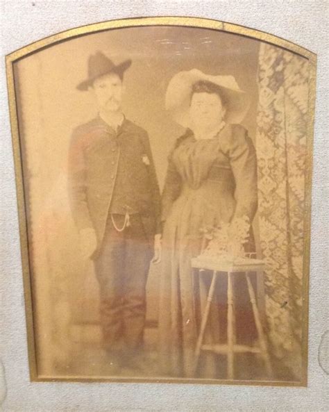 Rare Wyatt Earp/Mattie Blaylock(?) Photo Sepia Circa 1876 | eBay