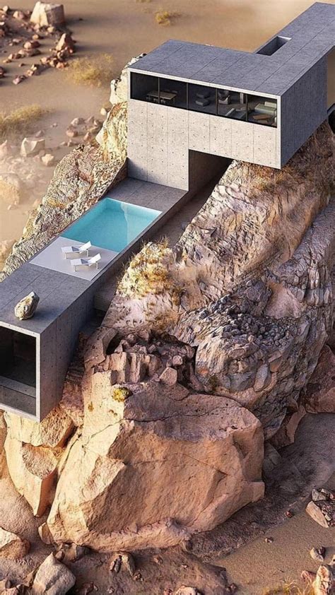 Rock House Designed by @ameyzing_architect [IG] 🪨 | Conceptual ...