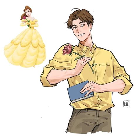 Disney Princesses as Princes Fan Art