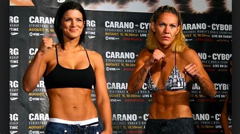 Cris Cyborg Vs. Gina Carano Rematch announced for UFC 226 - Cris Cyborg ...