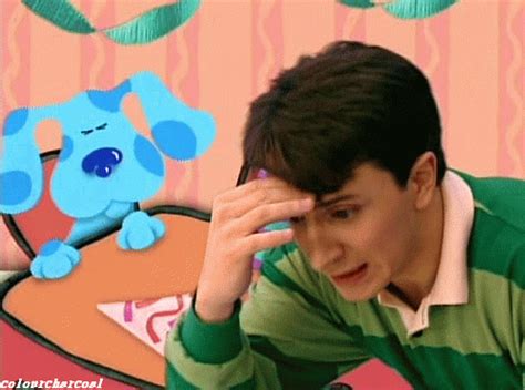 .Blue's Clues Gifs. | Steve blues clues, Blues clues, Blue’s clues