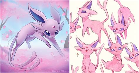 Pokemon: 10 Pieces Of Espeon Fan Art | TheGamer