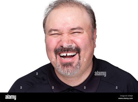 Jolly man beard laughing hi-res stock photography and images - Alamy