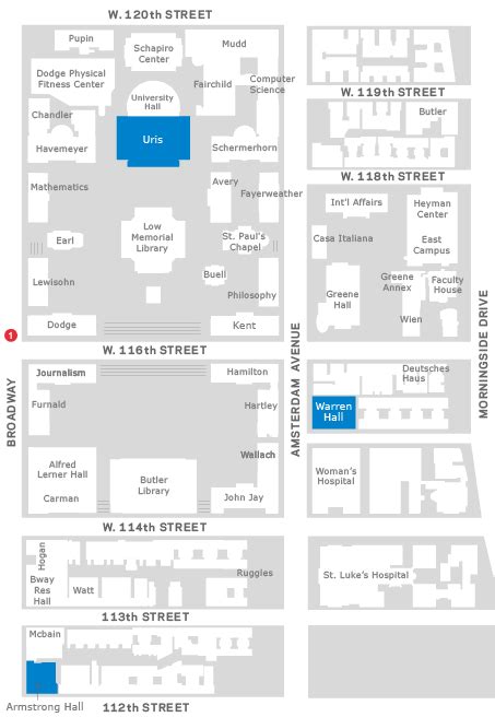 Armstrong Campus Map | World Map 07