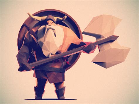 Low Poly - Characters :: Behance