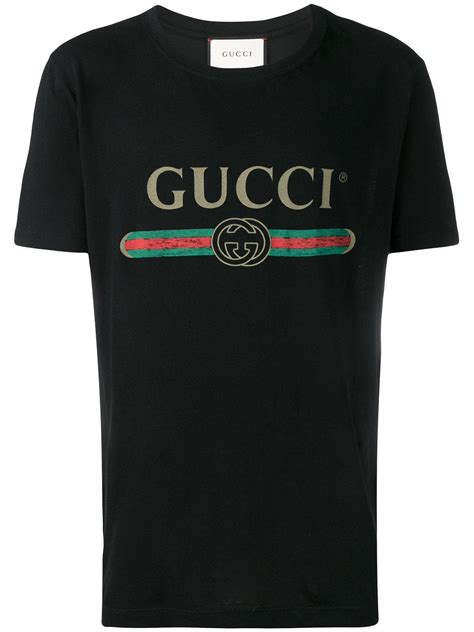 Lyst - Gucci - Print T-shirt - Men - Cotton - Xl in Black for Men