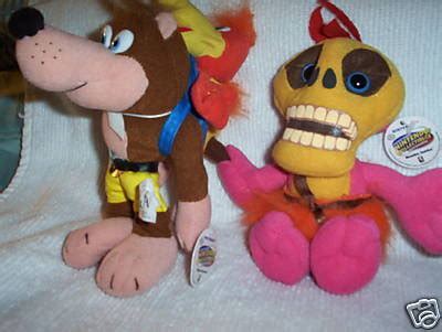 Nintendo Banjo Kazooie & Mumbo Jumbo Plush beanies, new | #58316889