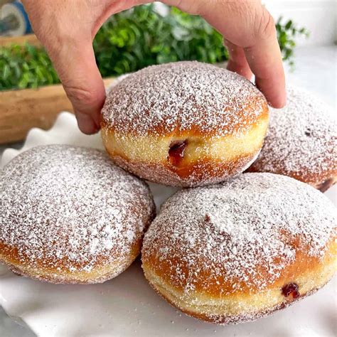 Berliner (German Donuts) - The Daring Gourmet