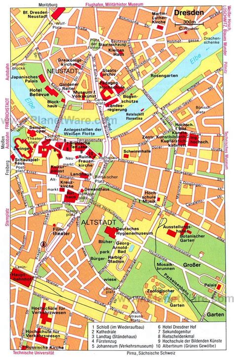 19 Top-Rated Attractions & Things to Do in Dresden | Tourist map ...