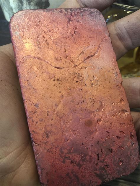 Copper melt with a lot of neat colors. : r/Copper