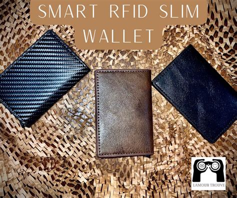 RFID Blocking Smart Slim Wallet, Luxury, Bags & Wallets on Carousell