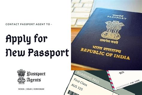 Apply For New Passport, New Passport Application Agent Noida and Delhi NCR