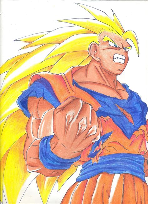 Goku Fan art (the first time i did DBZ ) - Dragon Ball Z Fan Art ...