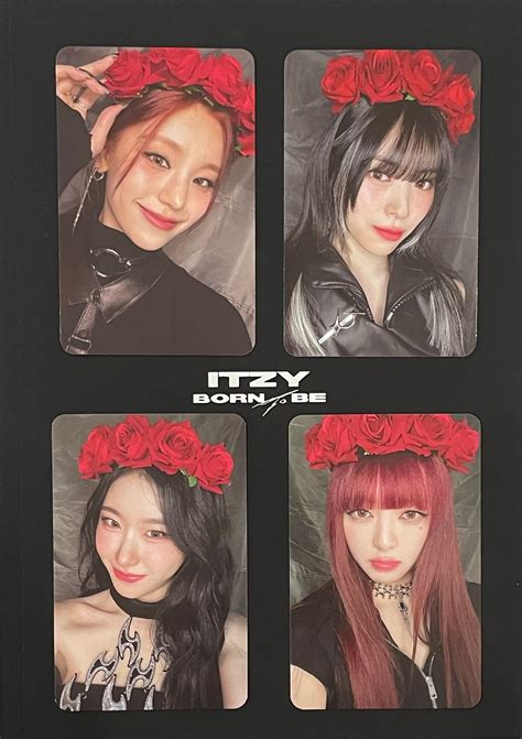 Itzy Born to Be Official Photocards - Etsy