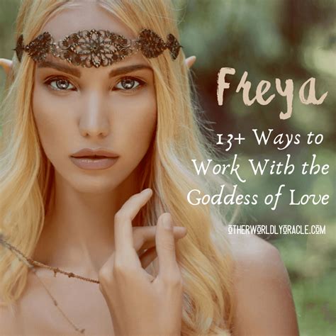 Freya Norse Goddess