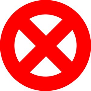 Prohibited Forbidden Abort Clip Art at Clker.com - vector clip art ...