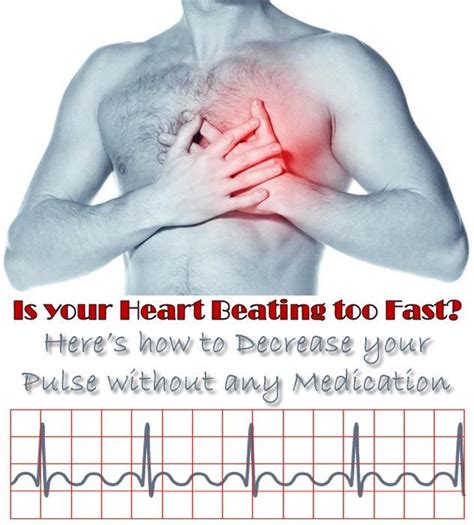 Is your Heart Beating too Fast? Here's how to Decrease your Pulse ...