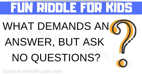 Funny Riddle in English for Kids to Confuse your Brain