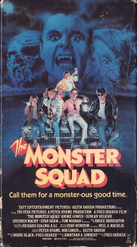 The Monster Squad. | Monster squad, Horror posters, Scary movies