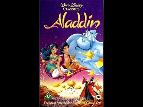 Opening to Aladdin UK VHS [1994] - YouTube