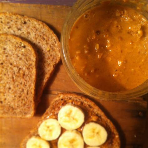 toasted peanut butter & banana sandwich