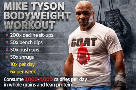 Mike Tyson’s incredible workout routine that got him shredded aged 54 ...