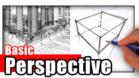 How to Draw in Perspective for Beginners - YouTube