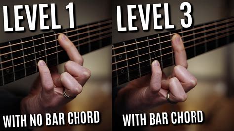 A Melodic Approach to Bar Chords (7 Bar Chord Exercises You Should ...