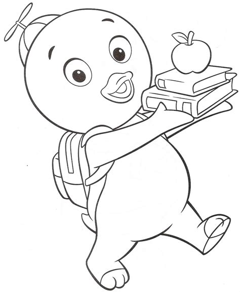 Free Printable Backyardigans Coloring Pages For Kids