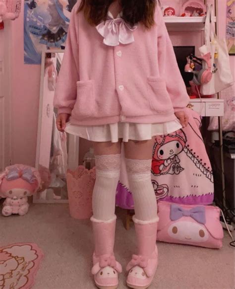 my melody inspired outfit, ☆ | Kawaii outfit ideas, Kawaii clothes ...