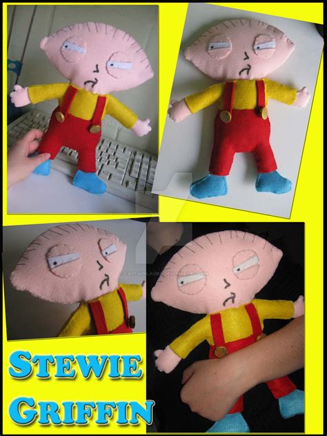 Stewie Griffin Plushie by CaptainLaura on DeviantArt