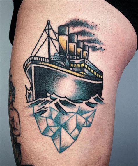 30 Unique Titanic Tattoos to Inspire You in 2022 | Titanic tattoo ...