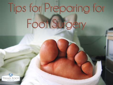 About to have foot surgery? Here are a few things you might want to ...