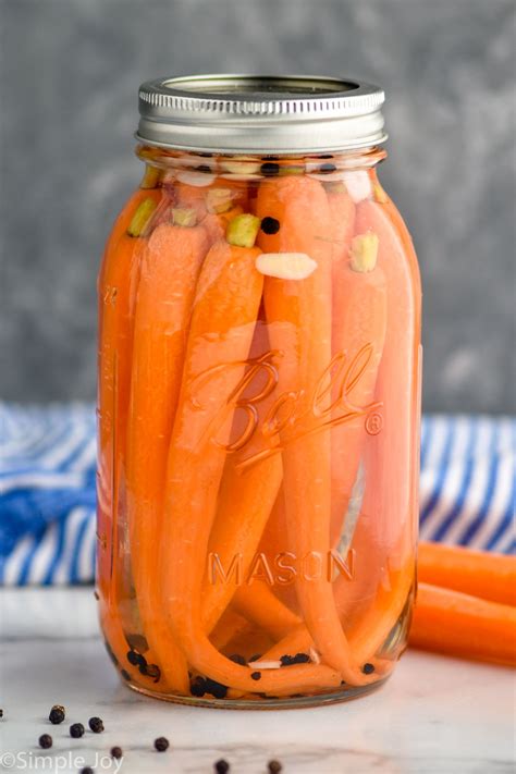 Pickled Carrots - Simple Joy