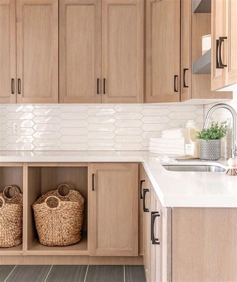 Hardwood White Oak Cabinets - Image to u