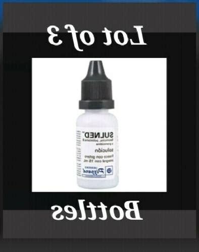 3 PACK~Neomycin/Polymyxin B/Gramycidine~15ml Eye drops~Antibiotic~Pink Eye